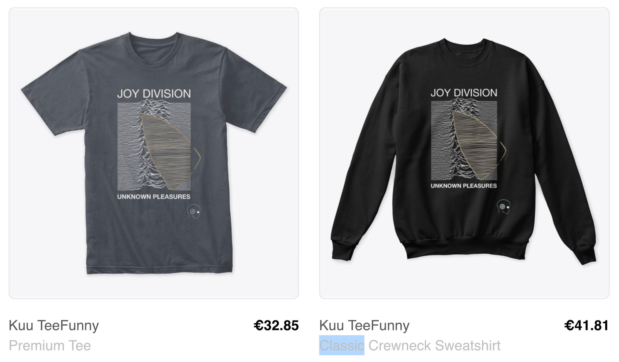 Coraille Kuu's Merch designs