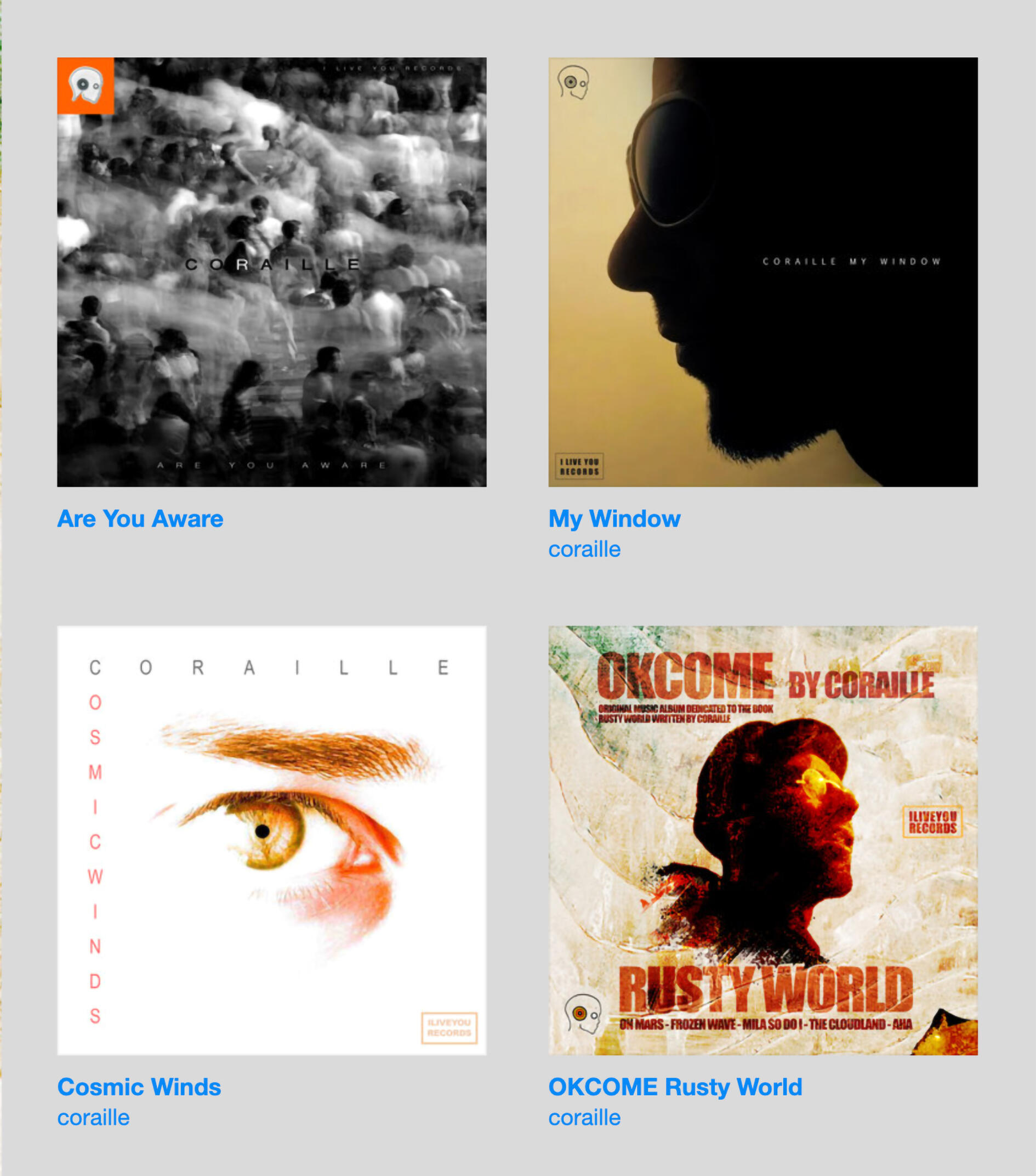 You can follow me and even purchase my music on Bandcamp.